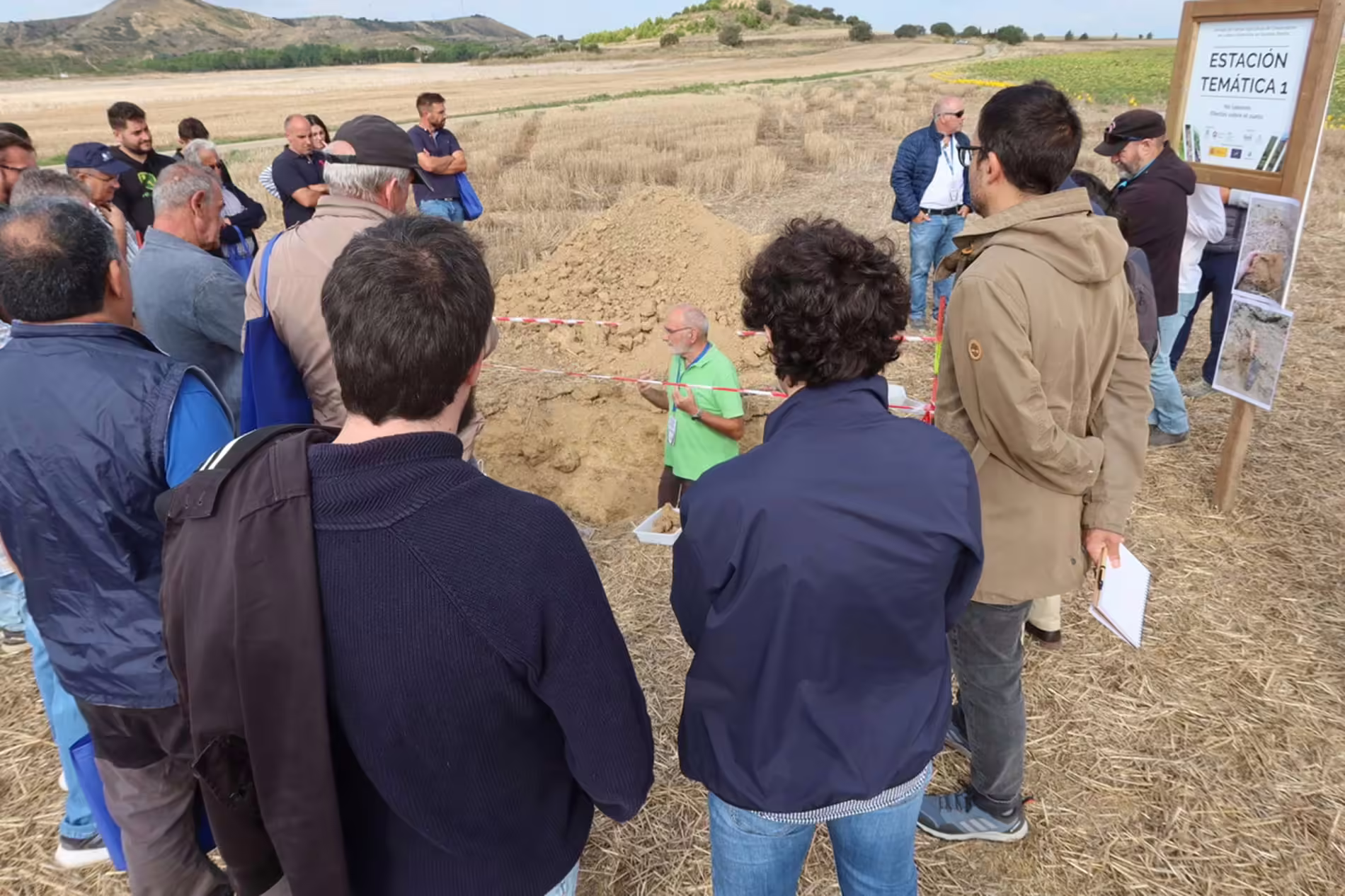 La Jornada de AC en cereal de Huesca apuesta por un cambio de paradigma para poner el suelo como factor clave de la explotación aplicando una “Agricultura siempre verde”